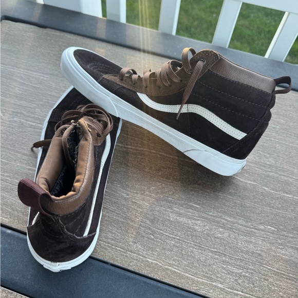 Vans Men’s Sk8-Hi Brown Suede High-Top Sneakers size 10.5 - Picture 5 of 8